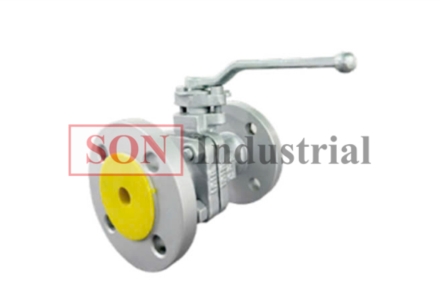 Flanged steel lever ball valve SON SB16 