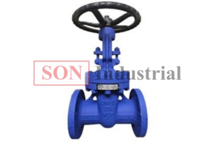 Van cổng thép nối bích DN80 PN25 SGA25