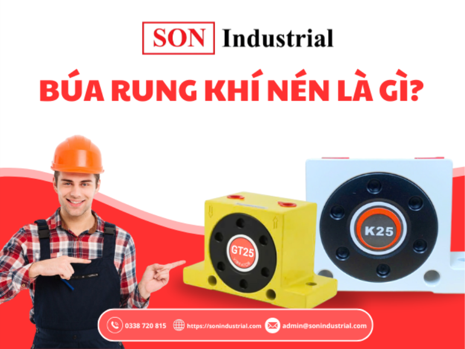 Búa Rung Khí Nén Là Gì? Ứng Dụng Và Ưu Điểm.