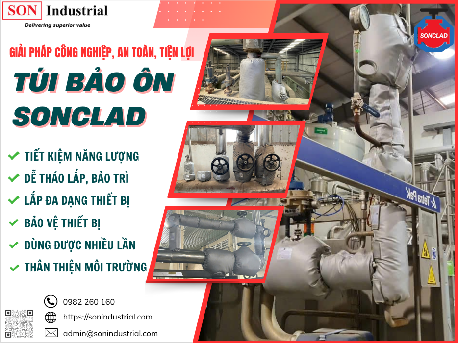 Túi Bảo Ôn SONCLAD – Giải Pháp Công Nghiệp, An Toàn, Tiện Lợi