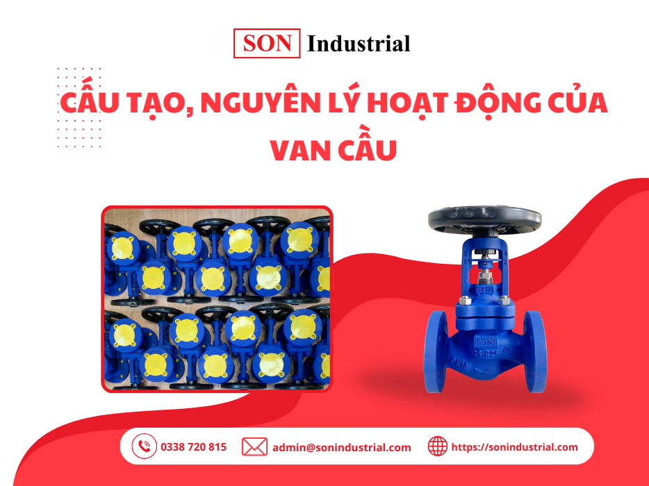 Van cầu là gì? Cấu tạo, nguyên lý hoạt động và ứng dụng trong công nghiệp