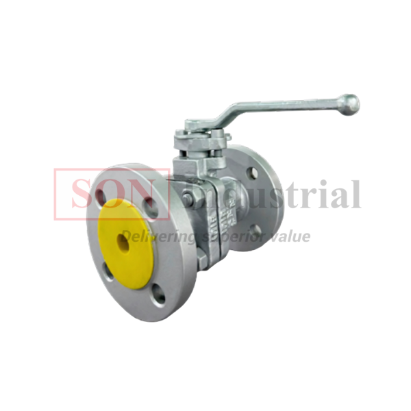 Van bi tay gạt thép nối bích SON SB16