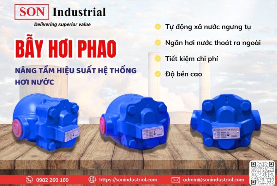 bẫy hơi phao