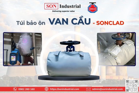 túi bảo ôn cho van cầu