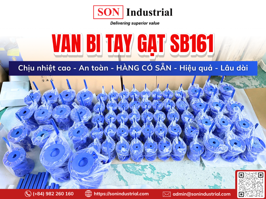 van bi thép SB161 Son Industrial
