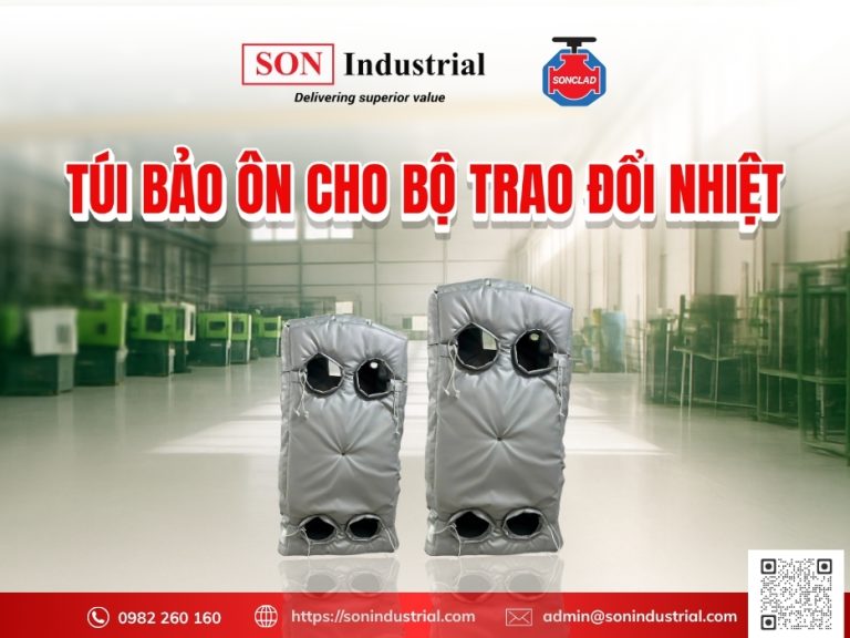 Túi bảo ôn cho bộ trao đổi nhiệt
