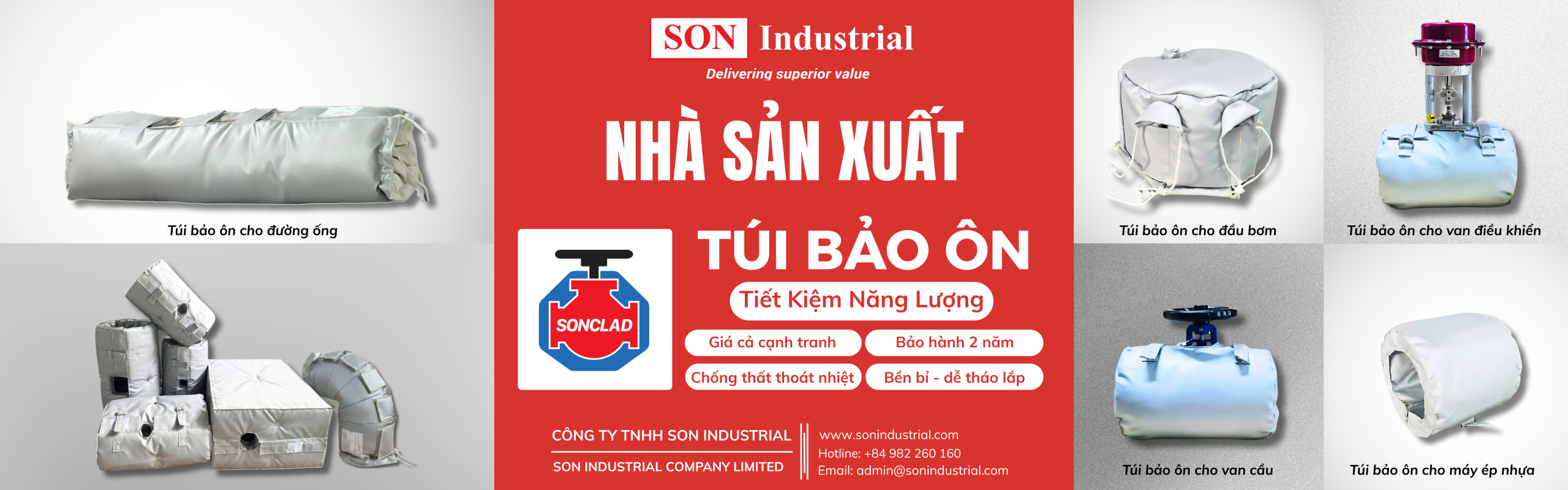 túi bảo ôn sonclad
