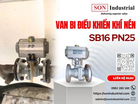 van bi điều khiển khí nén