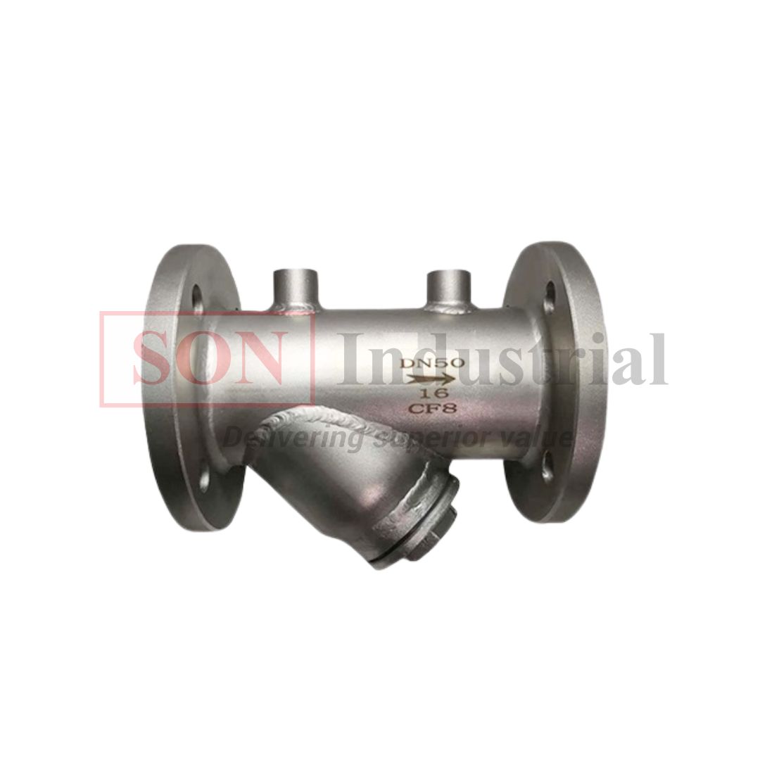 Heating jacket Y strainer