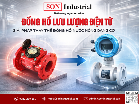 đồng hồ lưu lượng điện từ