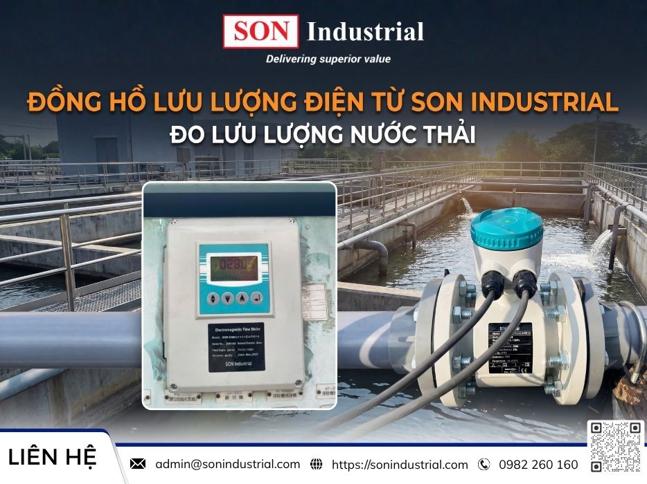 ĐỒNG HỒ ĐO LƯU LƯỢNG ĐIỆN TỪ SEMF SON INDUSTRIAL