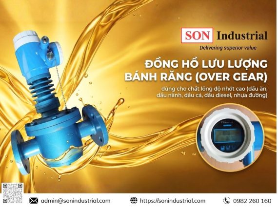 đồng hồ đo lưu lượng bánh răng