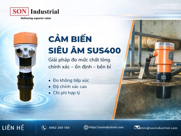 Cảm Biến Báo Mức Siêu Âm SUS400