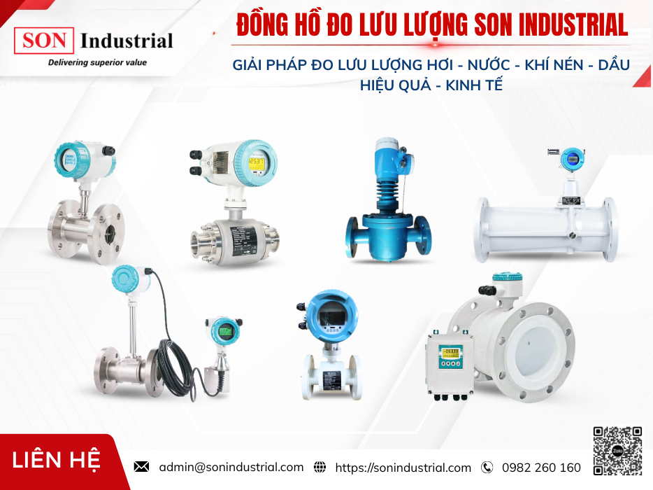 ĐỒNG HỒ ĐO LƯU LƯỢNG SON INDUSTRIAL