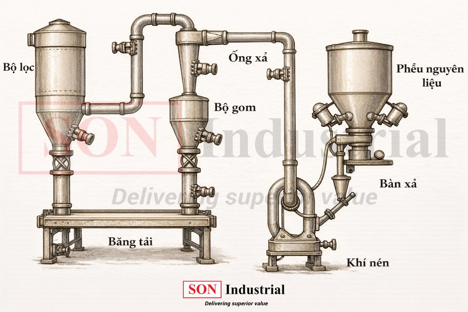 VỊ TRÍ LẮP ĐẶT BÚA GÕ