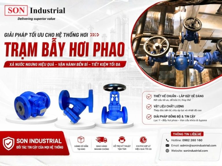 giải pháp hệ thống hơi son industrial