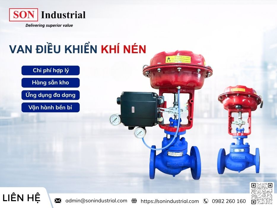van điều khiển khí nén