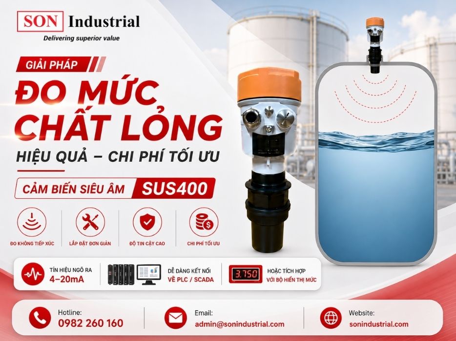CẢM BIẾN BÁO MỨC SIÊU ÂM