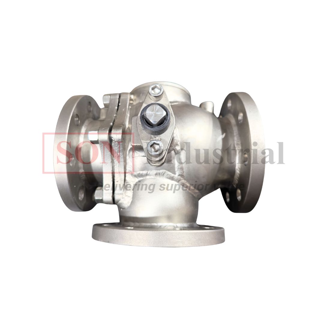3-way jacketed ball valve SON S3WH