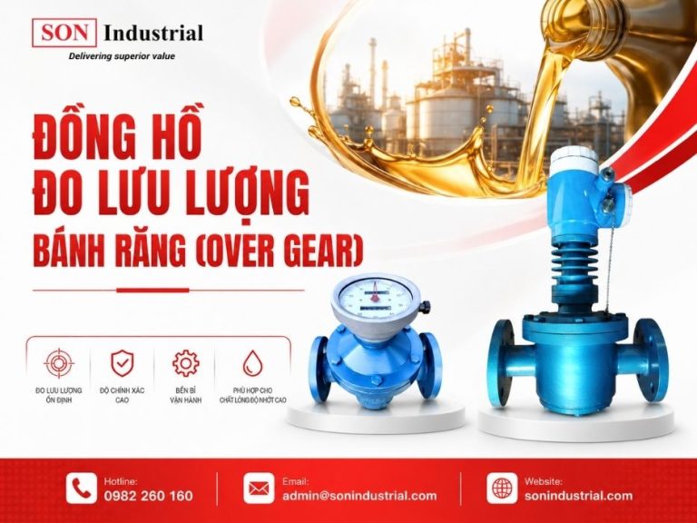 đồng hồ đo lưu lượng bánh răng