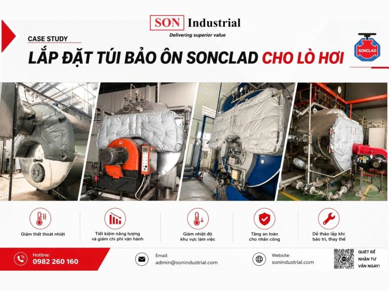 lắp đặt bảo ôn cho lò hơi (1)