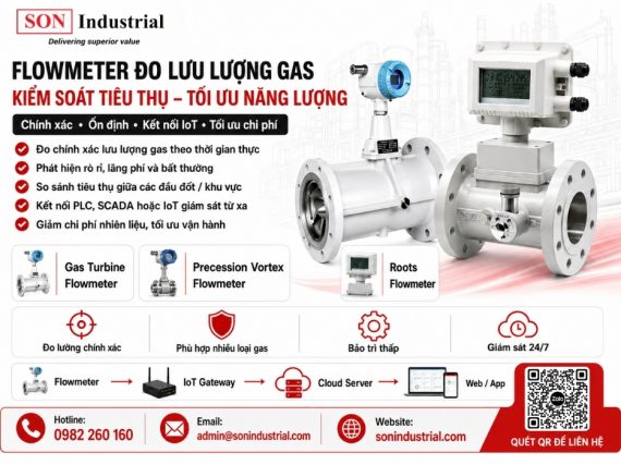 Đồng hồ đo lưu lượng gas