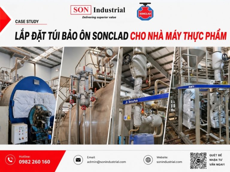 túi bảo ôn cho nhà máy thực phẩm