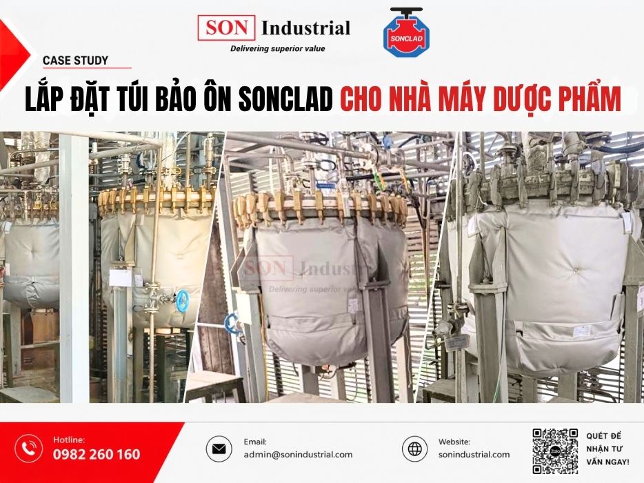 Túi Bảo Ôn Cho Bồn Trao Đổi Nhiệt – Son Industrial