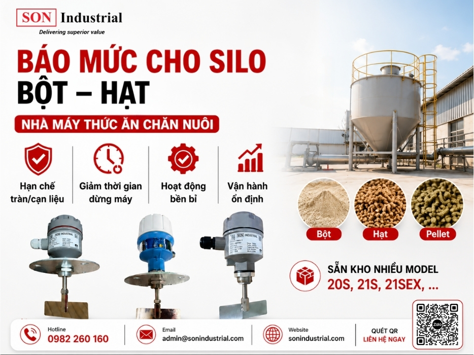 cảm biến báo mức