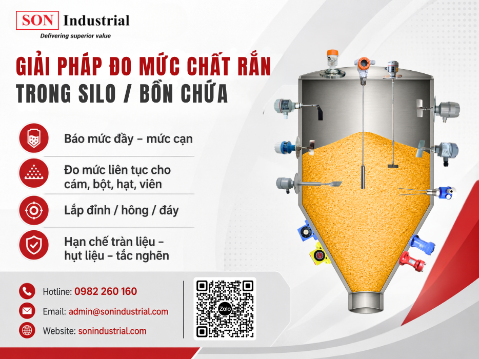 báo mức chất rắn